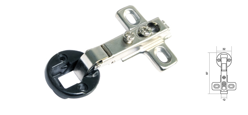 Glass Concealed Hinge,Cup of 26mm